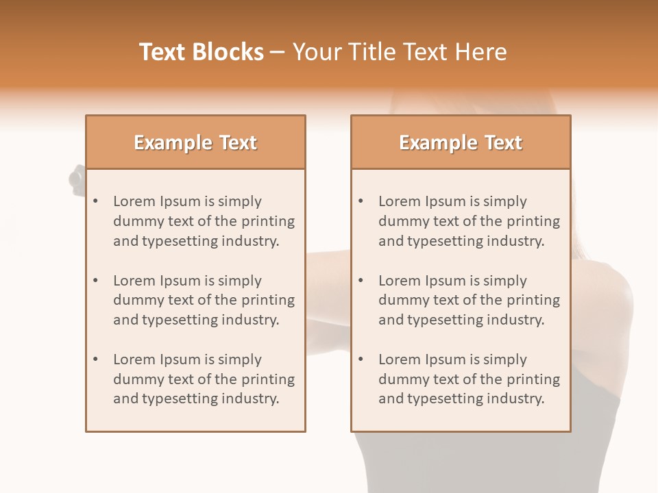 Crime Danger Blonde PowerPoint Template