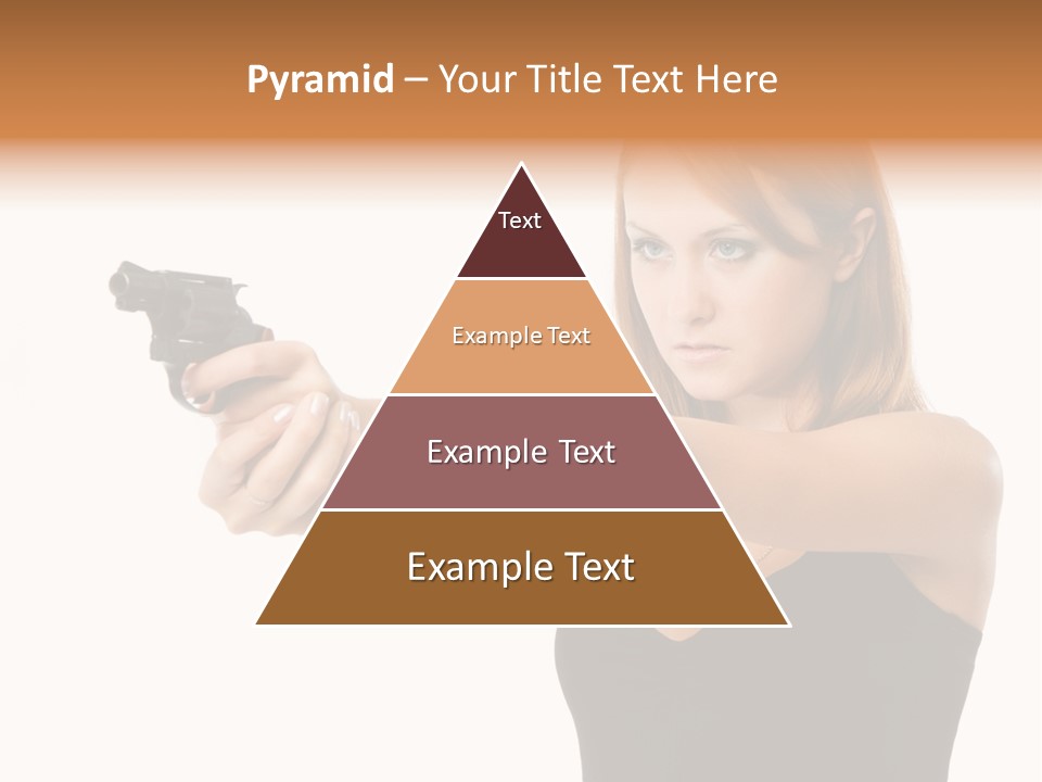 Crime Danger Blonde PowerPoint Template