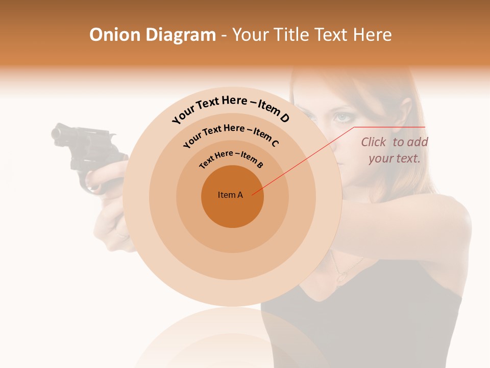 Crime Danger Blonde PowerPoint Template