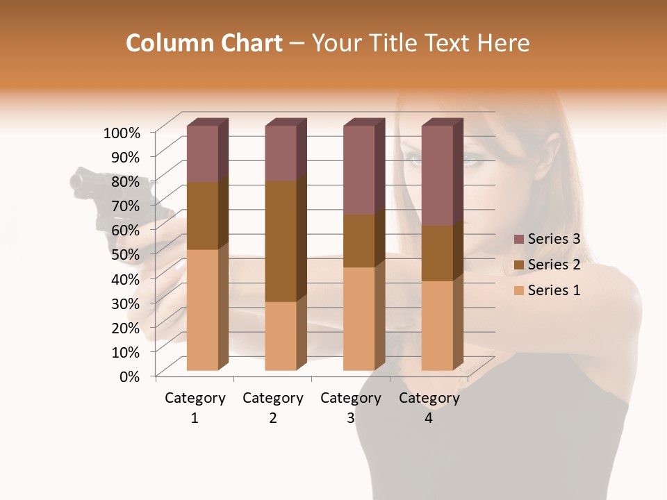 Crime Danger Blonde PowerPoint Template