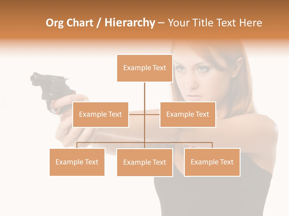 Crime Danger Blonde PowerPoint Template