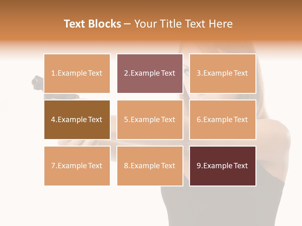 Crime Danger Blonde PowerPoint Template