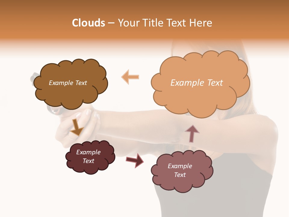 Crime Danger Blonde PowerPoint Template