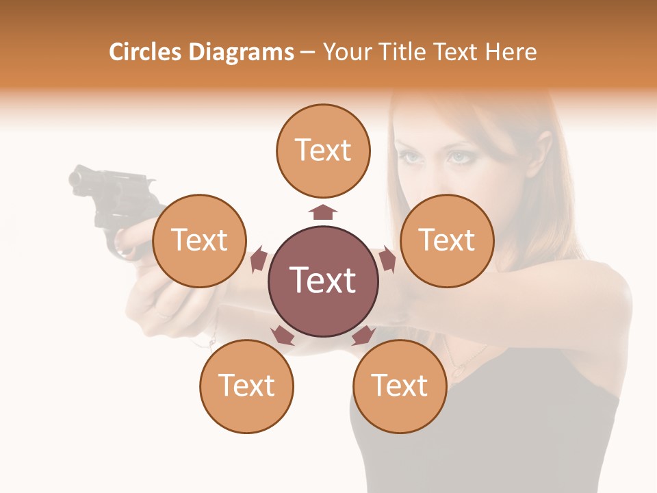 Crime Danger Blonde PowerPoint Template