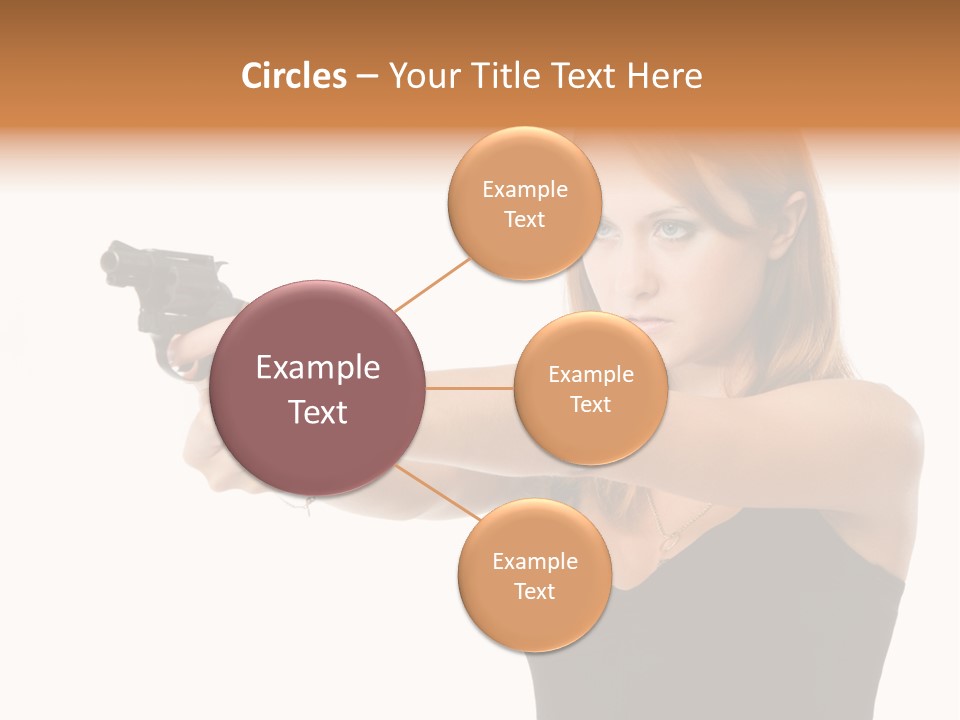 Crime Danger Blonde PowerPoint Template