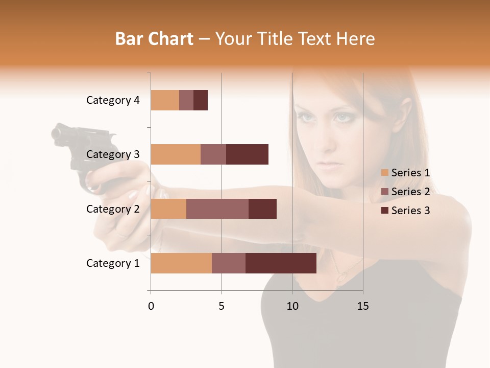 Crime Danger Blonde PowerPoint Template