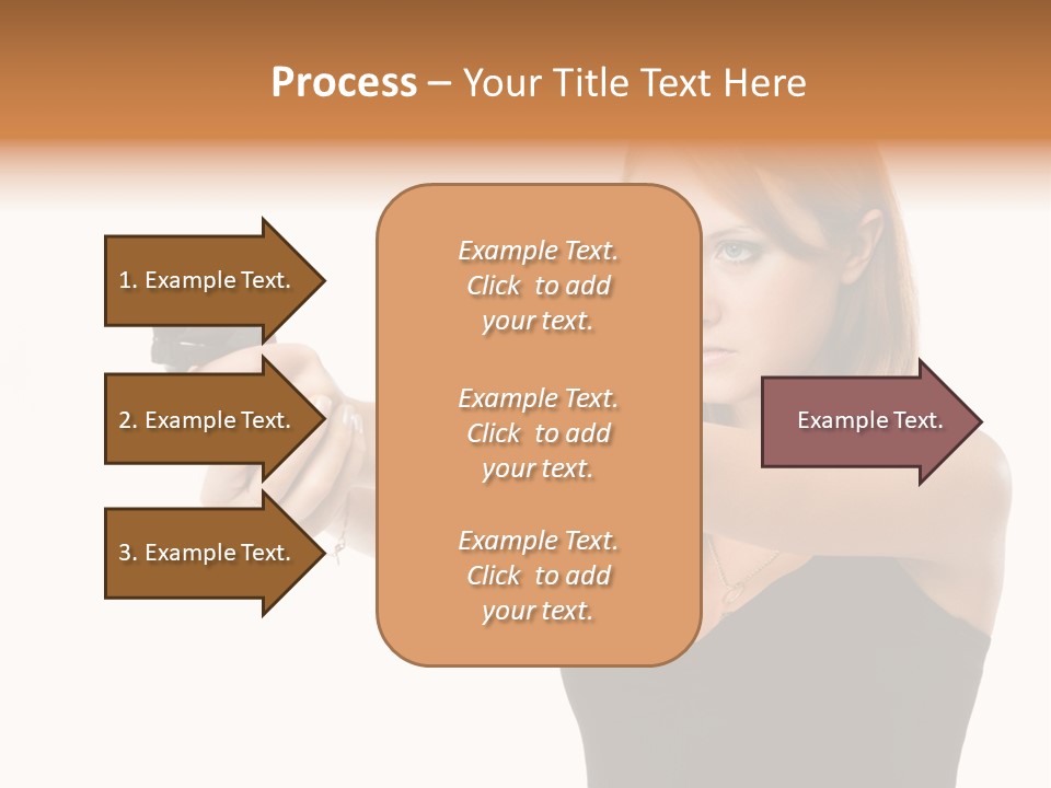 Crime Danger Blonde PowerPoint Template