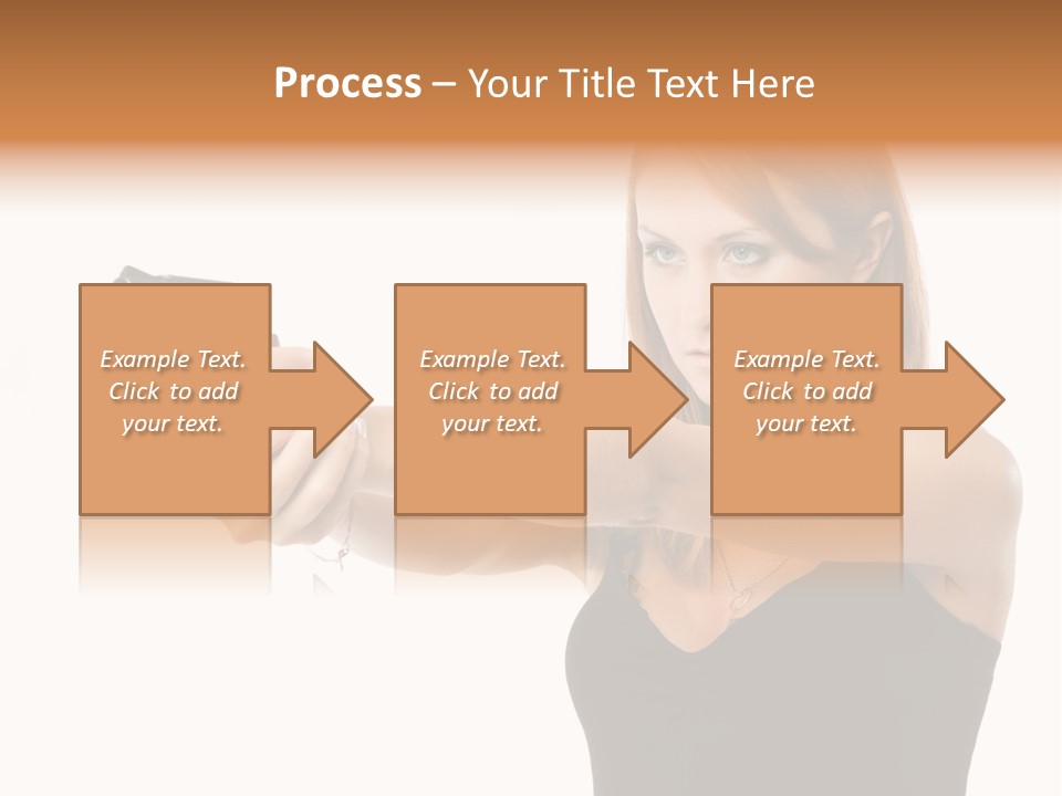 Crime Danger Blonde PowerPoint Template
