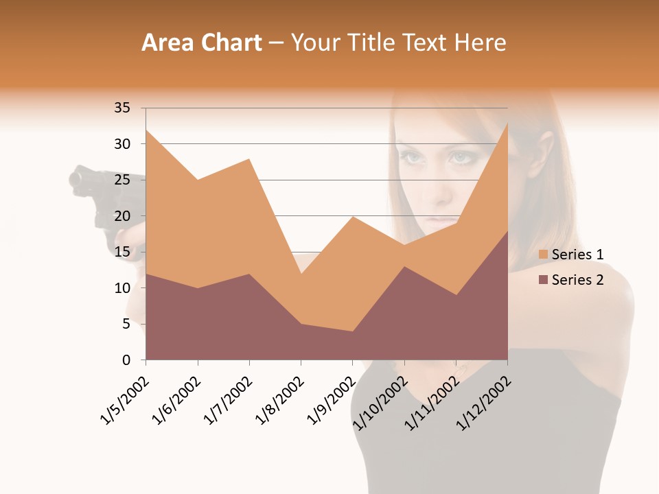 Crime Danger Blonde PowerPoint Template