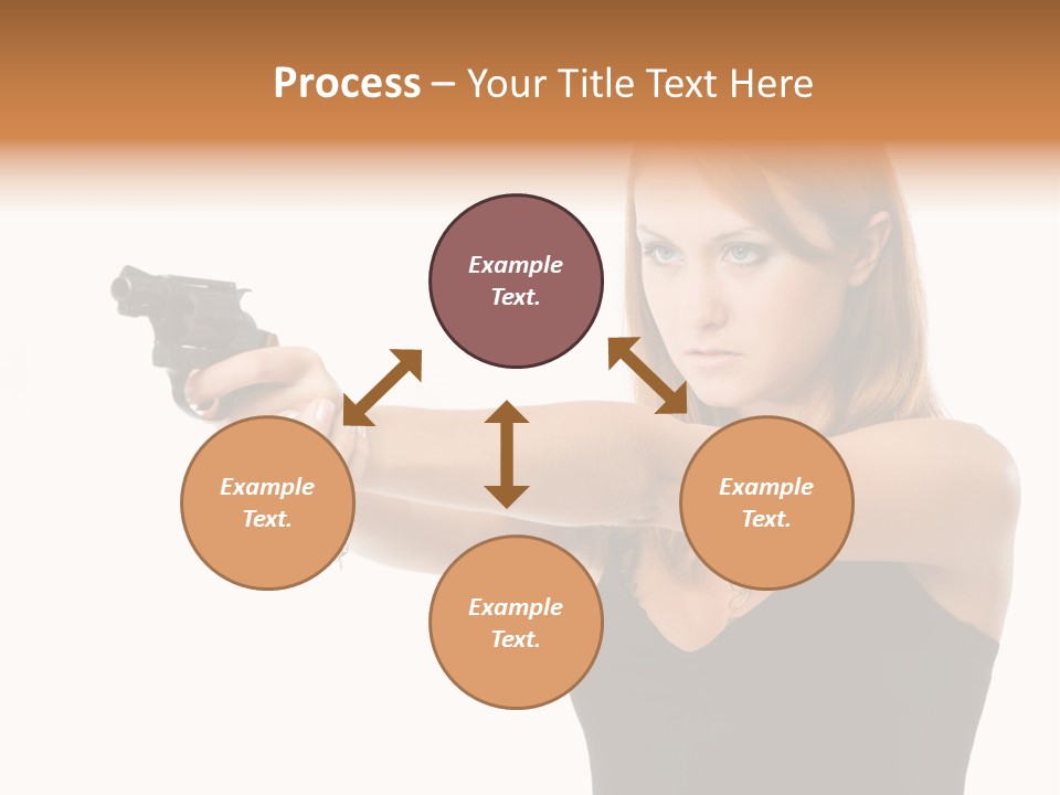 Crime Danger Blonde PowerPoint Template