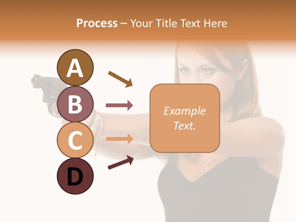 Crime Danger Blonde PowerPoint Template