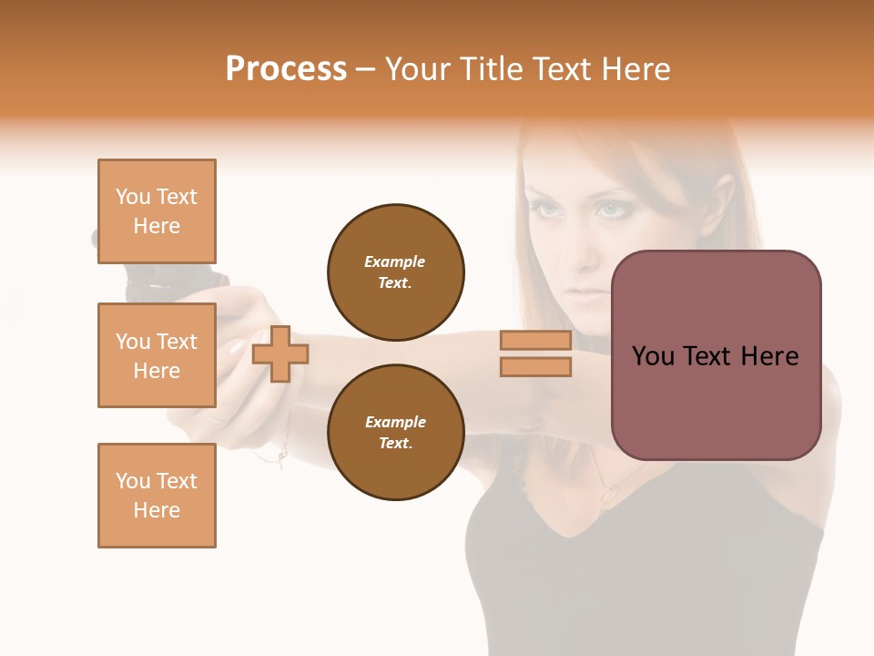 Crime Danger Blonde PowerPoint Template