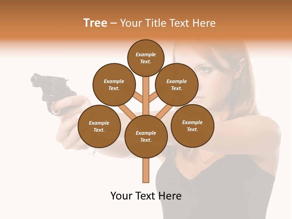 Crime Danger Blonde PowerPoint Template