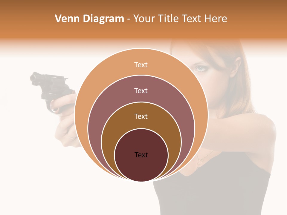 Crime Danger Blonde PowerPoint Template