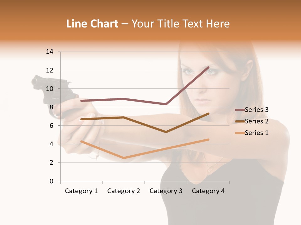 Crime Danger Blonde PowerPoint Template