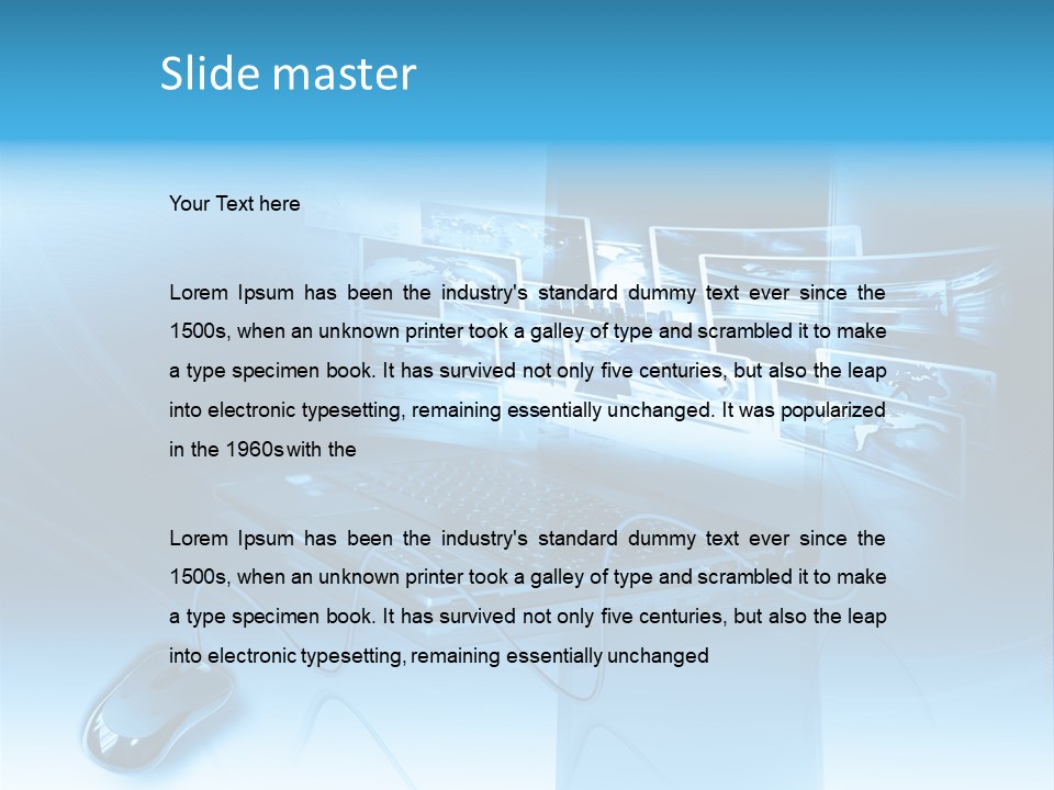 Corporation Business Connect PowerPoint Template