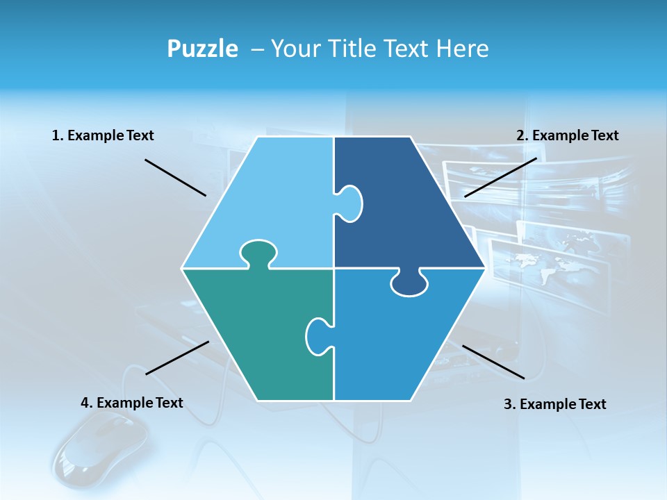 Corporation Business Connect PowerPoint Template