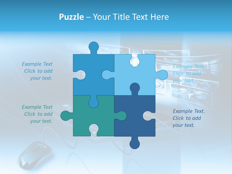 Corporation Business Connect PowerPoint Template