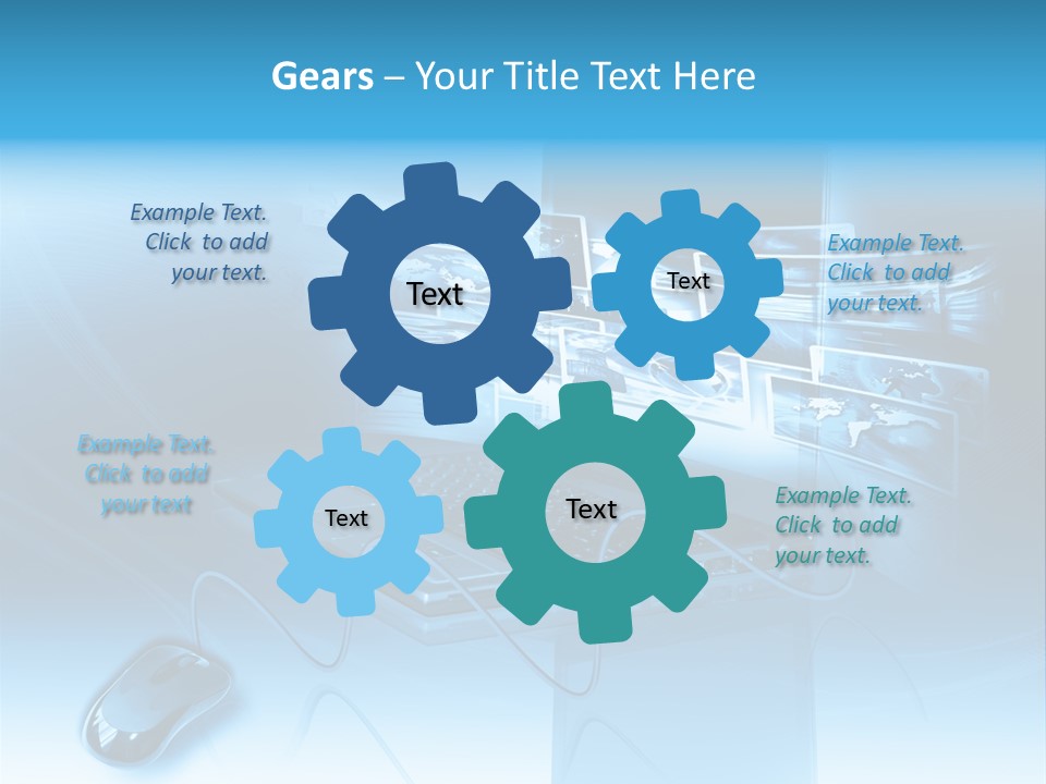 Corporation Business Connect PowerPoint Template