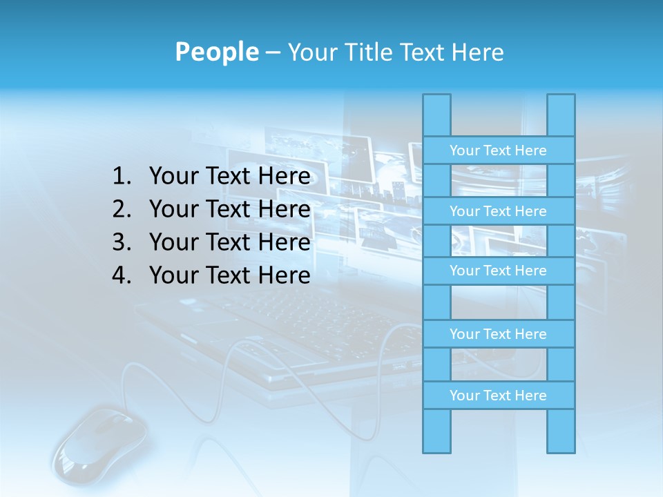 Corporation Business Connect PowerPoint Template