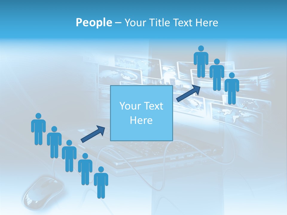Corporation Business Connect PowerPoint Template