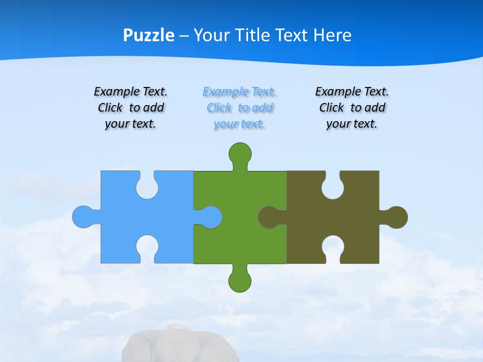 Safari Trunk Touch PowerPoint Template