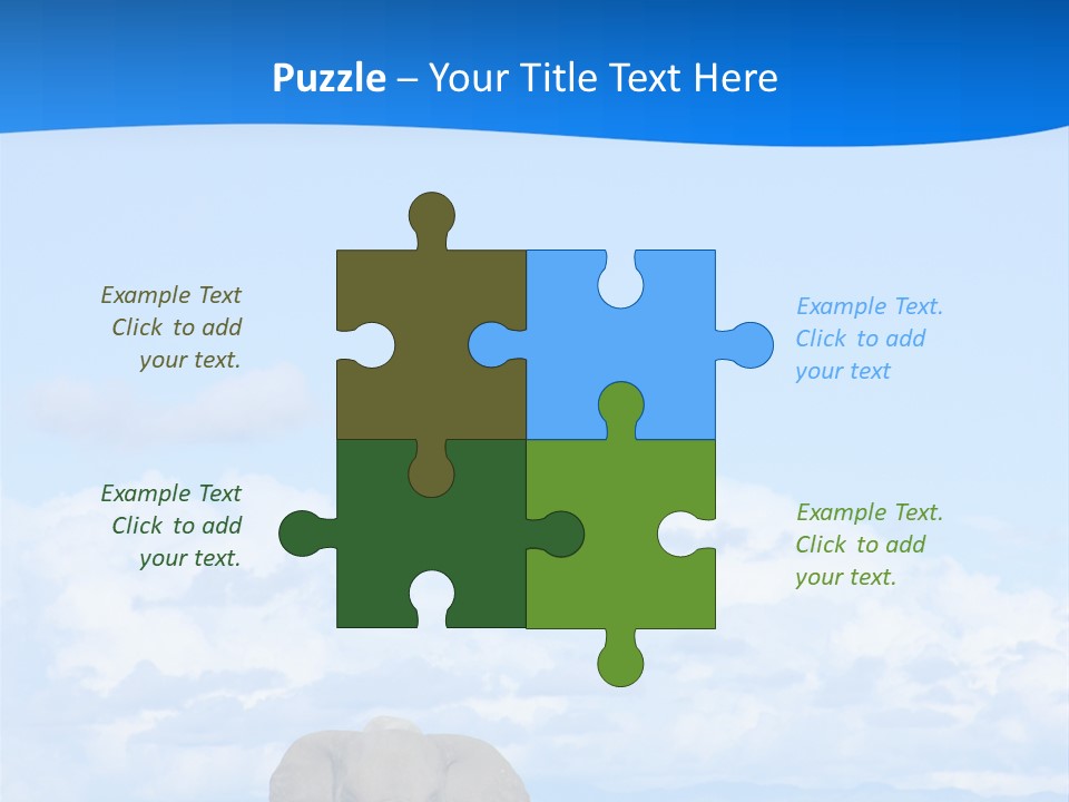 Safari Trunk Touch PowerPoint Template
