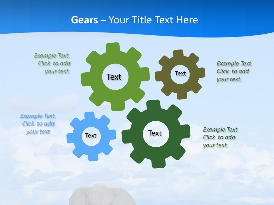 Safari Trunk Touch PowerPoint Template