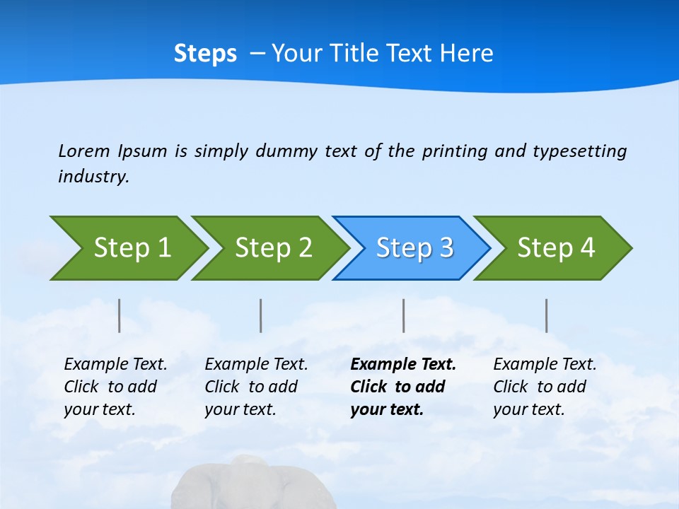 Safari Trunk Touch PowerPoint Template