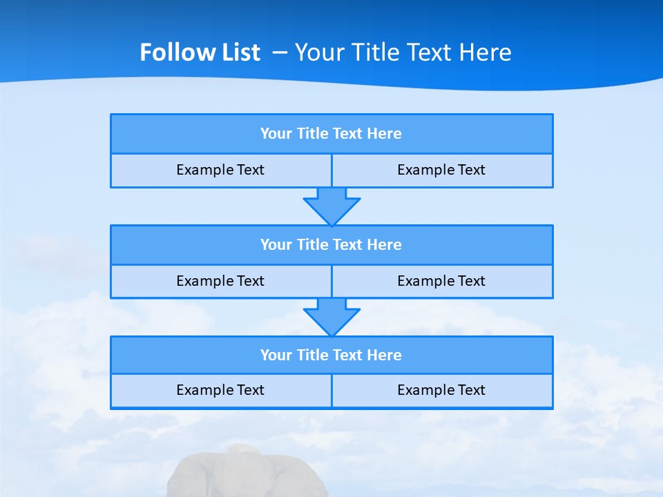 Safari Trunk Touch PowerPoint Template