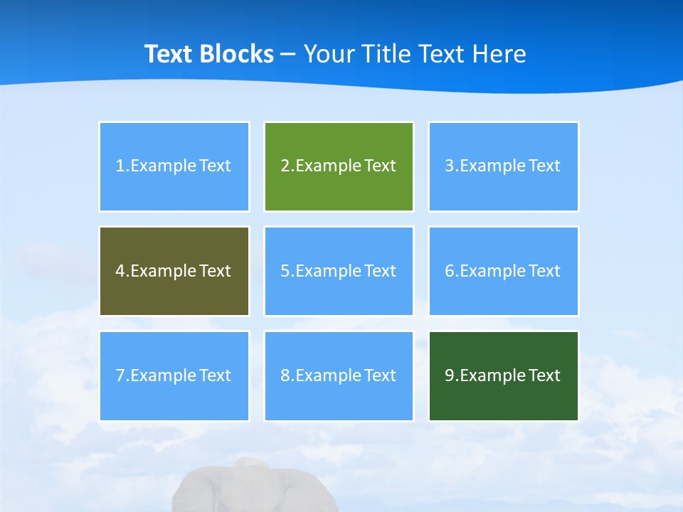Safari Trunk Touch PowerPoint Template