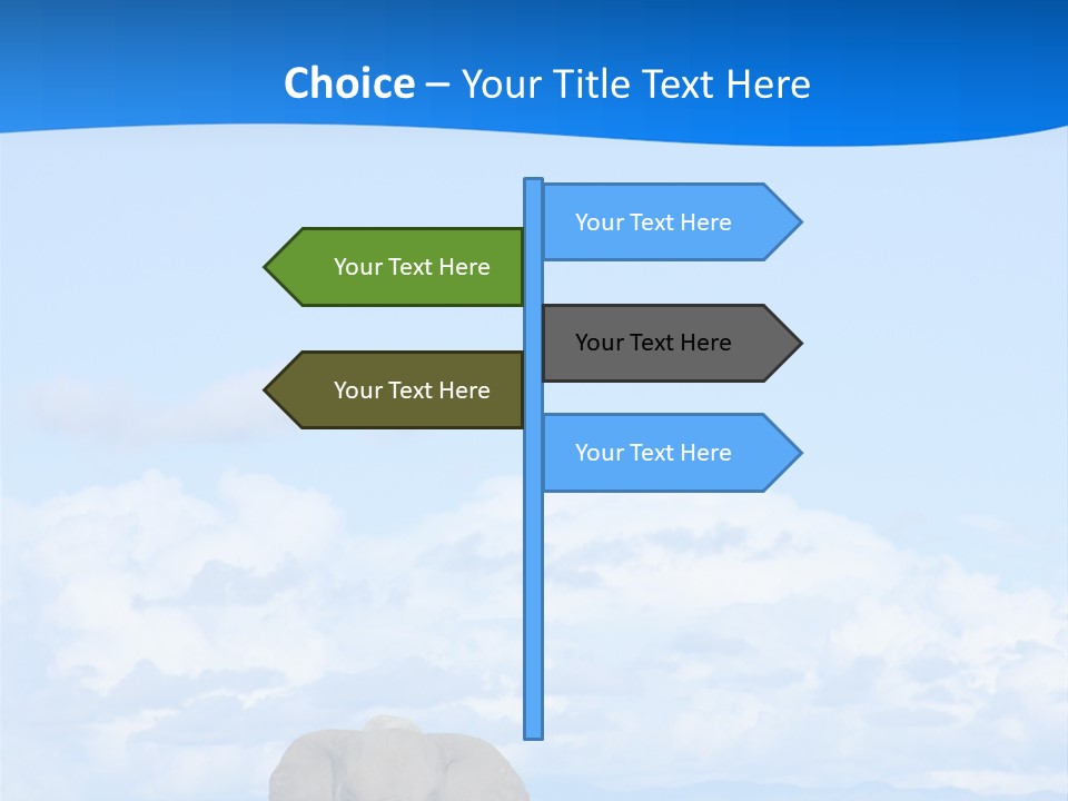 Safari Trunk Touch PowerPoint Template