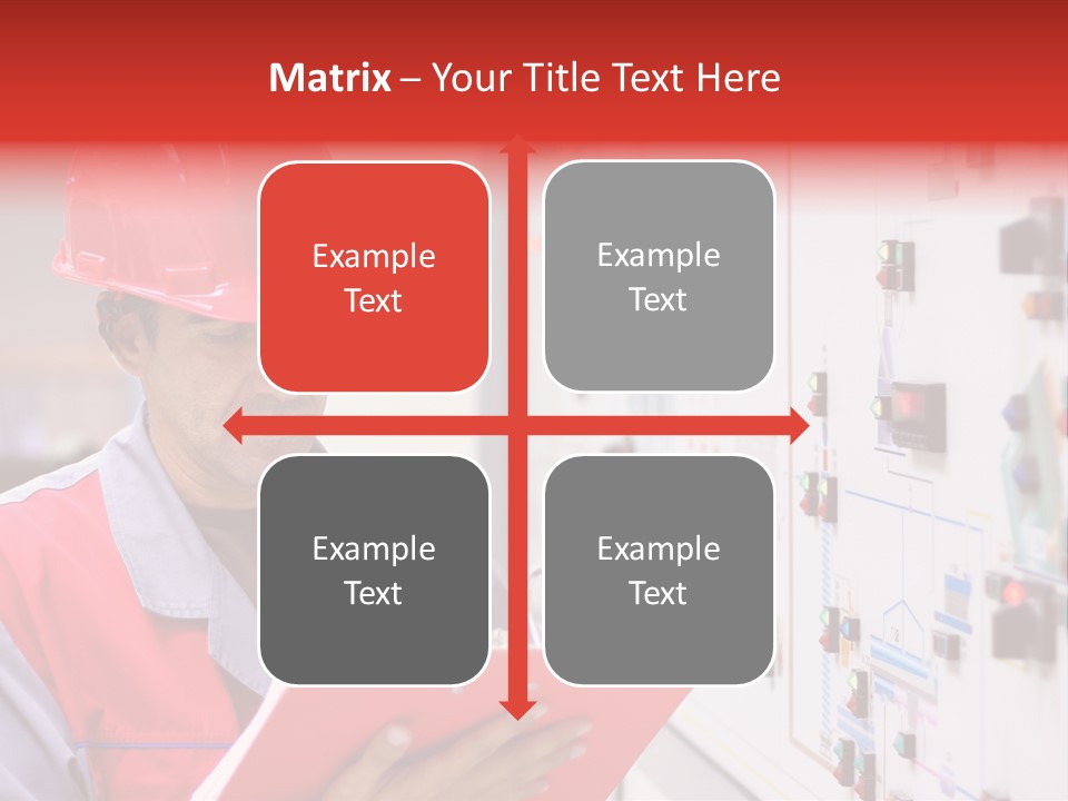 Labor Concentration Pen PowerPoint Template