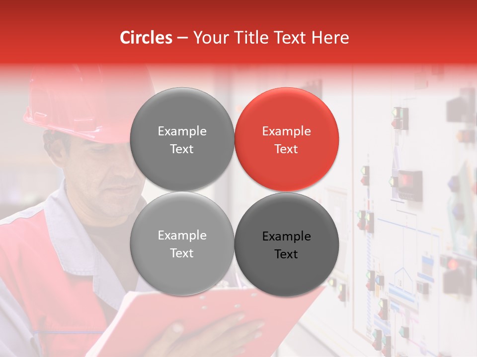 Labor Concentration Pen PowerPoint Template