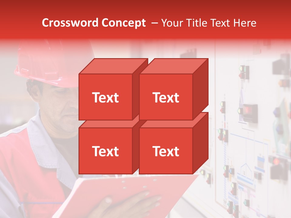 Labor Concentration Pen PowerPoint Template