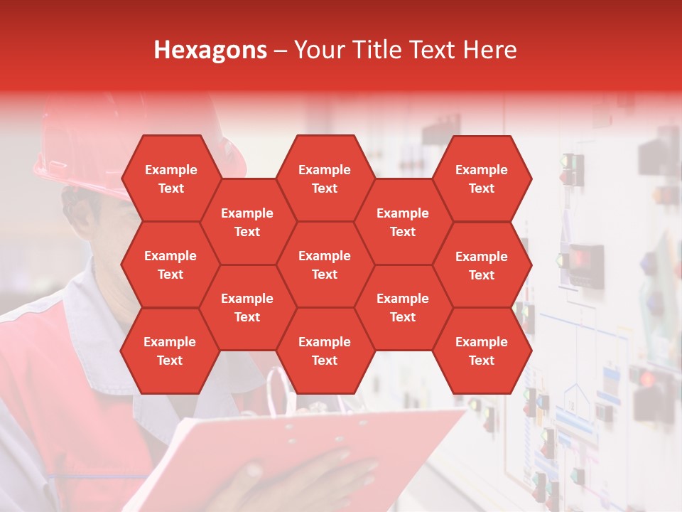 Labor Concentration Pen PowerPoint Template