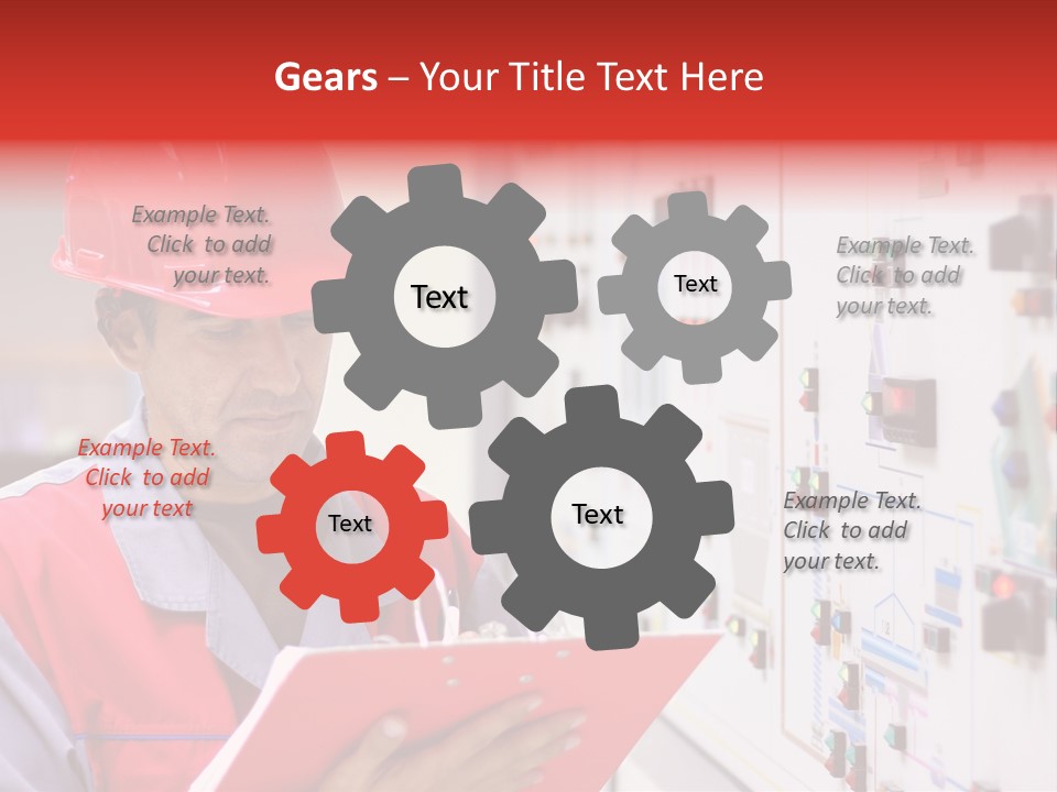 Labor Concentration Pen PowerPoint Template