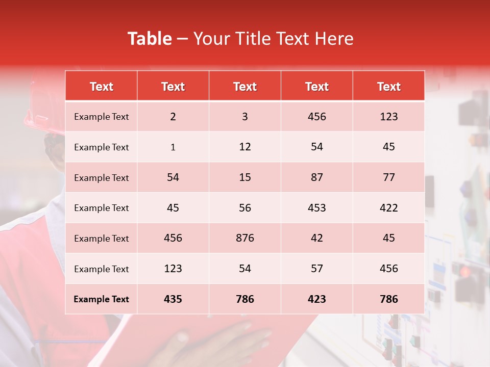 Labor Concentration Pen PowerPoint Template