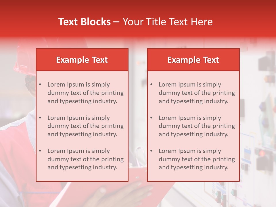 Labor Concentration Pen PowerPoint Template