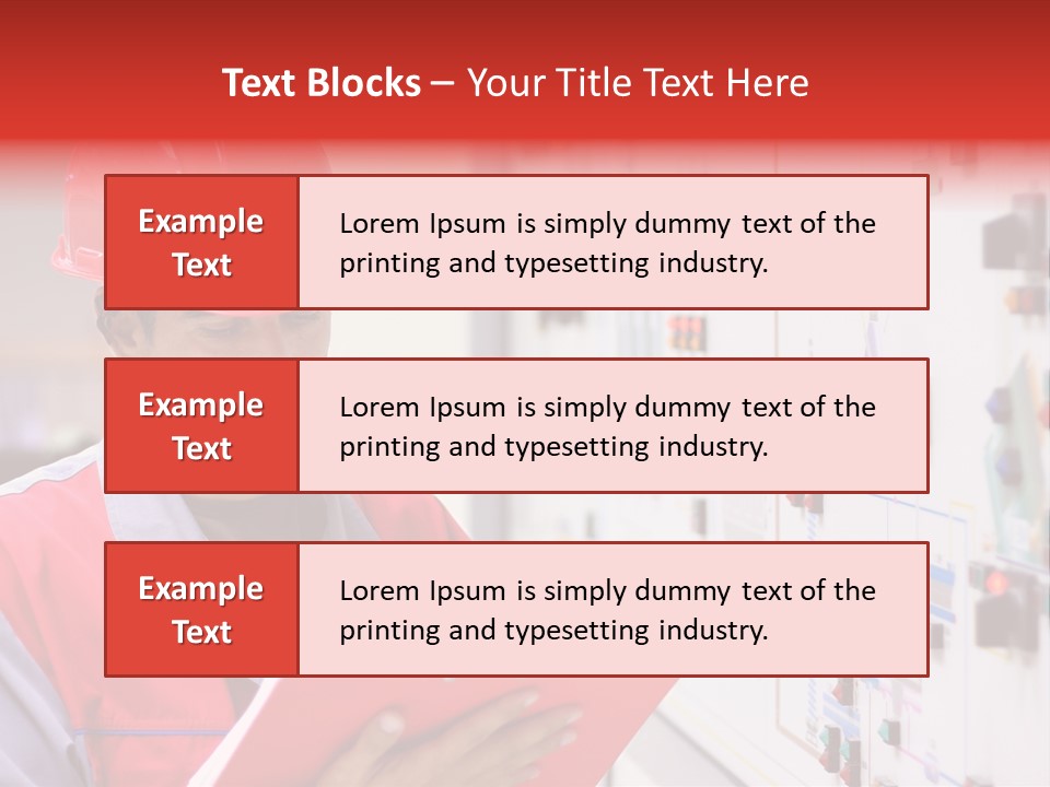 Labor Concentration Pen PowerPoint Template