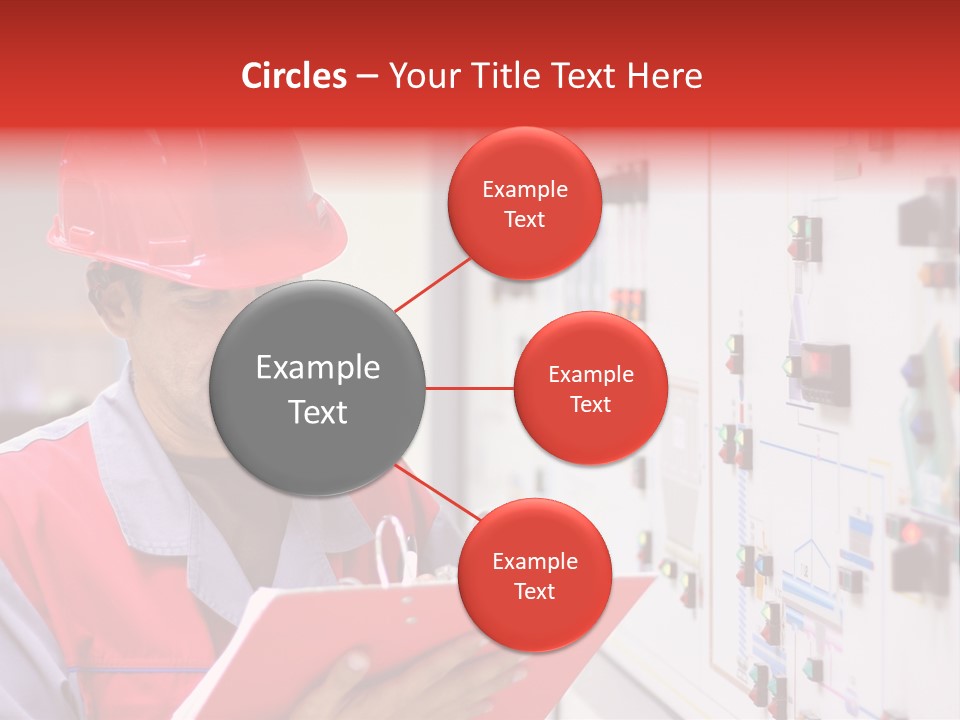 Labor Concentration Pen PowerPoint Template