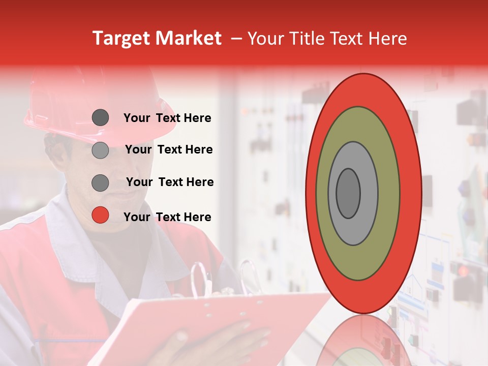 Labor Concentration Pen PowerPoint Template