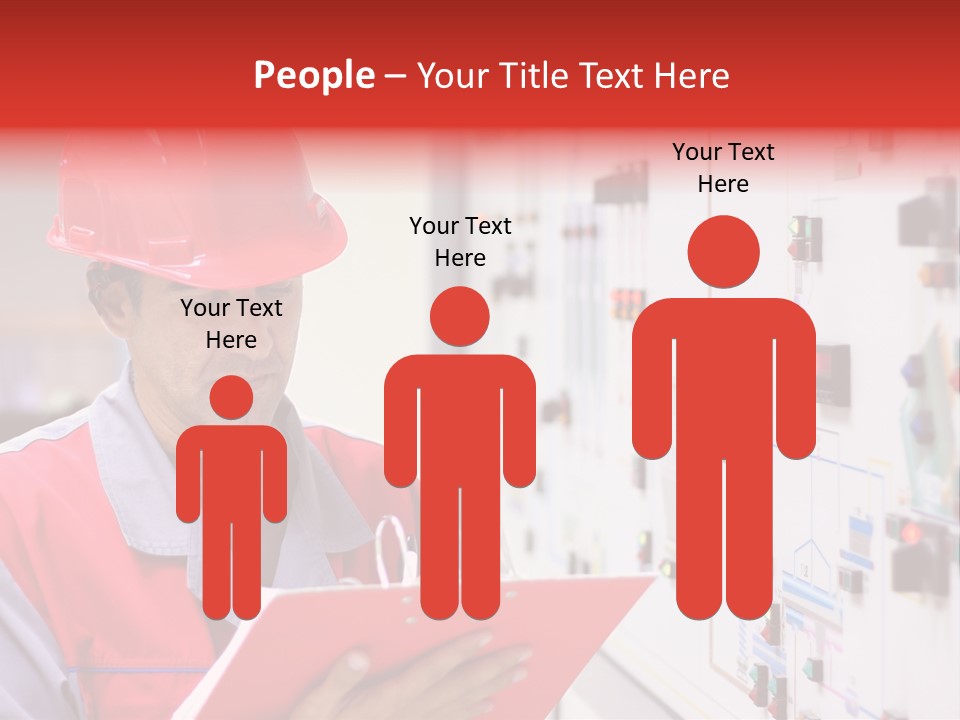 Labor Concentration Pen PowerPoint Template