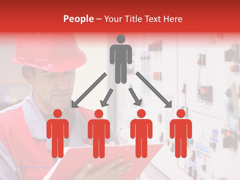 Labor Concentration Pen PowerPoint Template