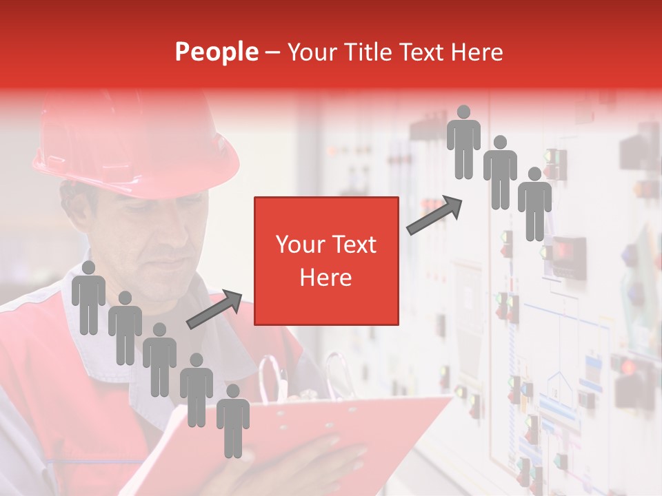 Labor Concentration Pen PowerPoint Template