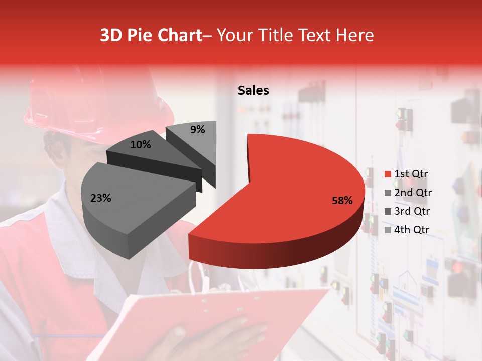 Labor Concentration Pen PowerPoint Template