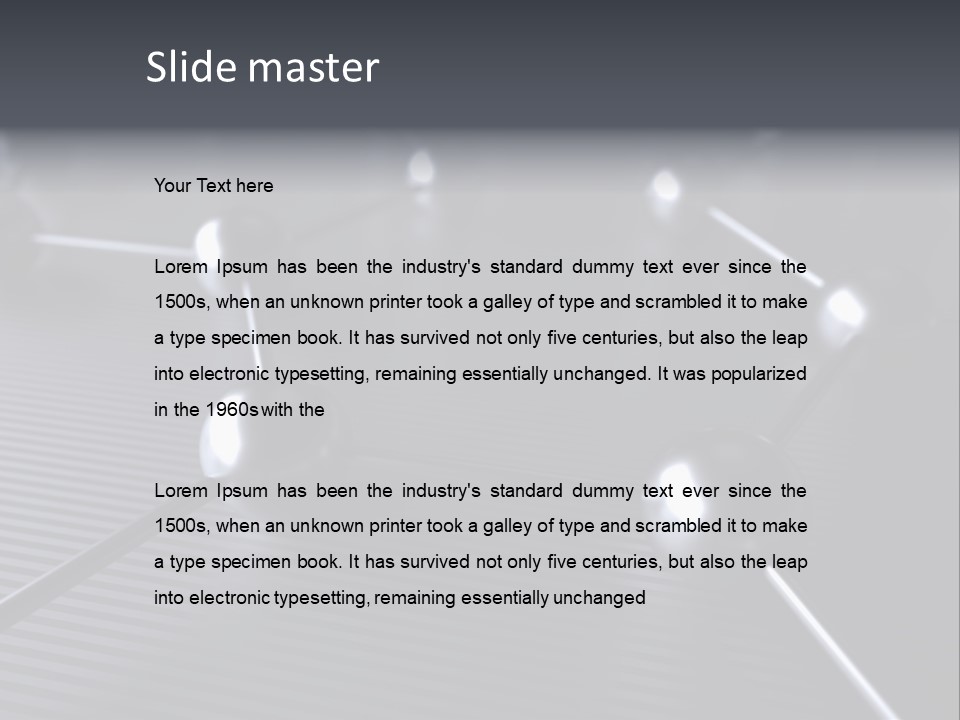 Business Concepts Chemistry PowerPoint Template