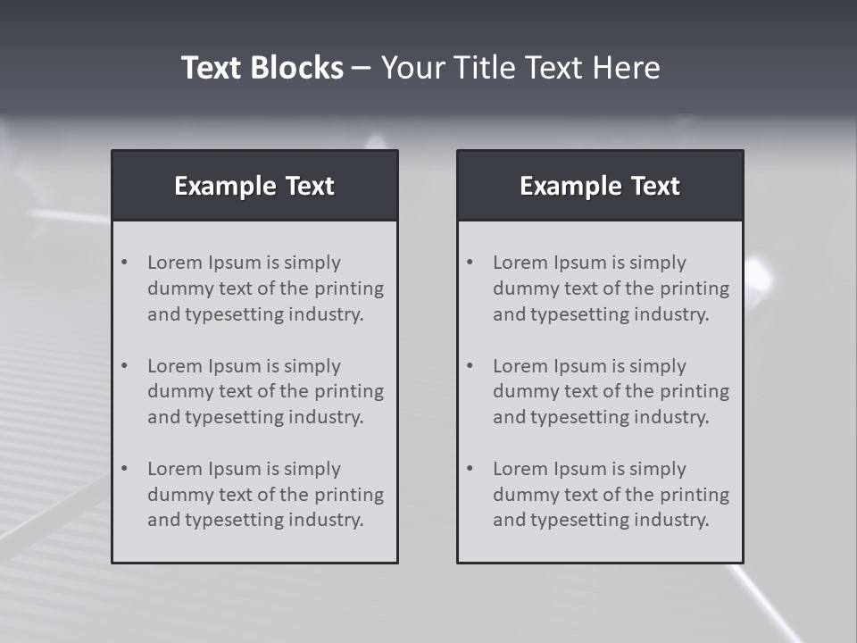 Business Concepts Chemistry PowerPoint Template