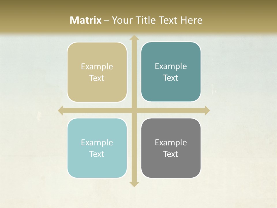 Rundown Ancient Space PowerPoint Template