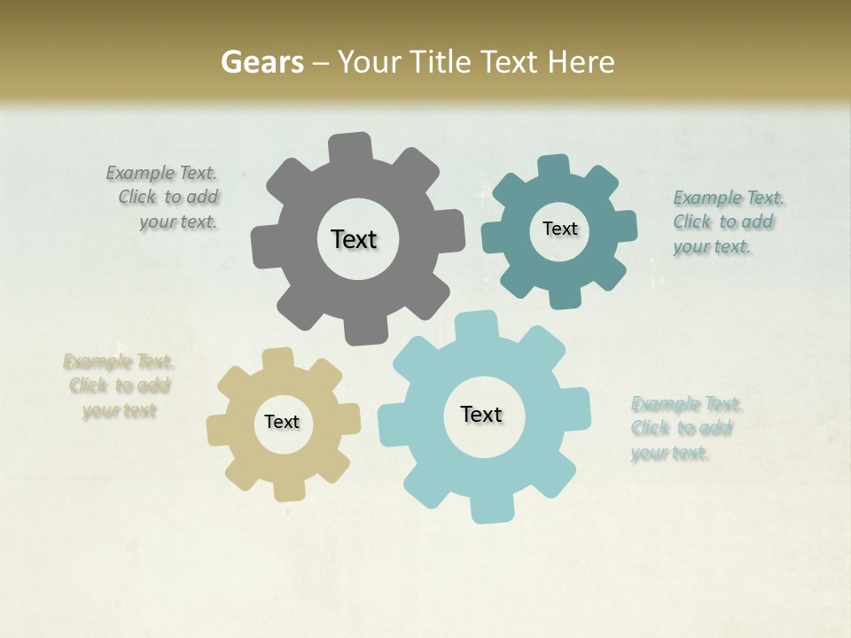 Rundown Ancient Space PowerPoint Template
